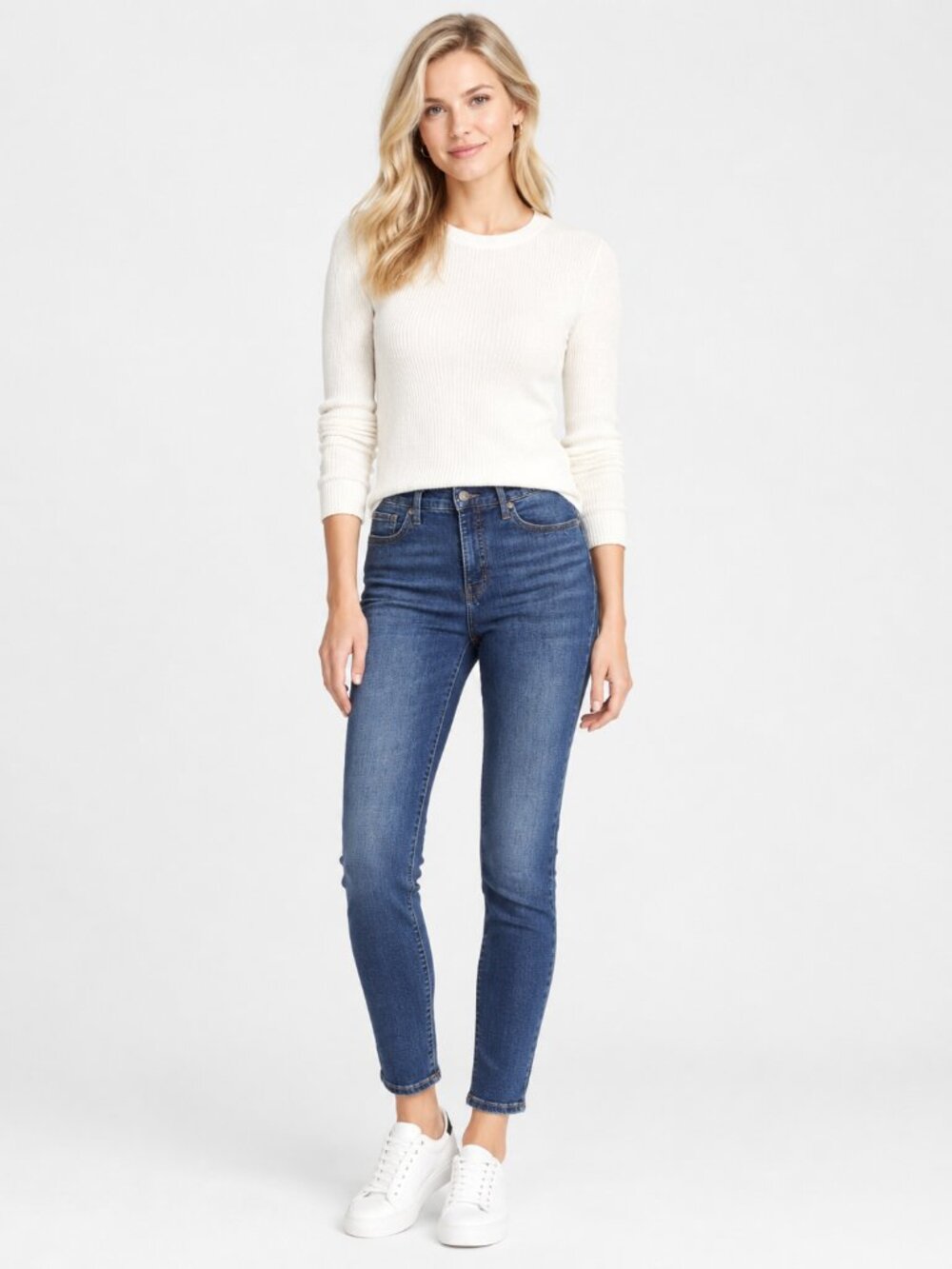 2/$30 Lucky Brand Mid Rise Ankle Jeans Dark Wash 12/ 31 #A4430